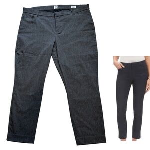 GAP Lightweight Signature Skinny Ankle Women’s Pants Grey Size 20
